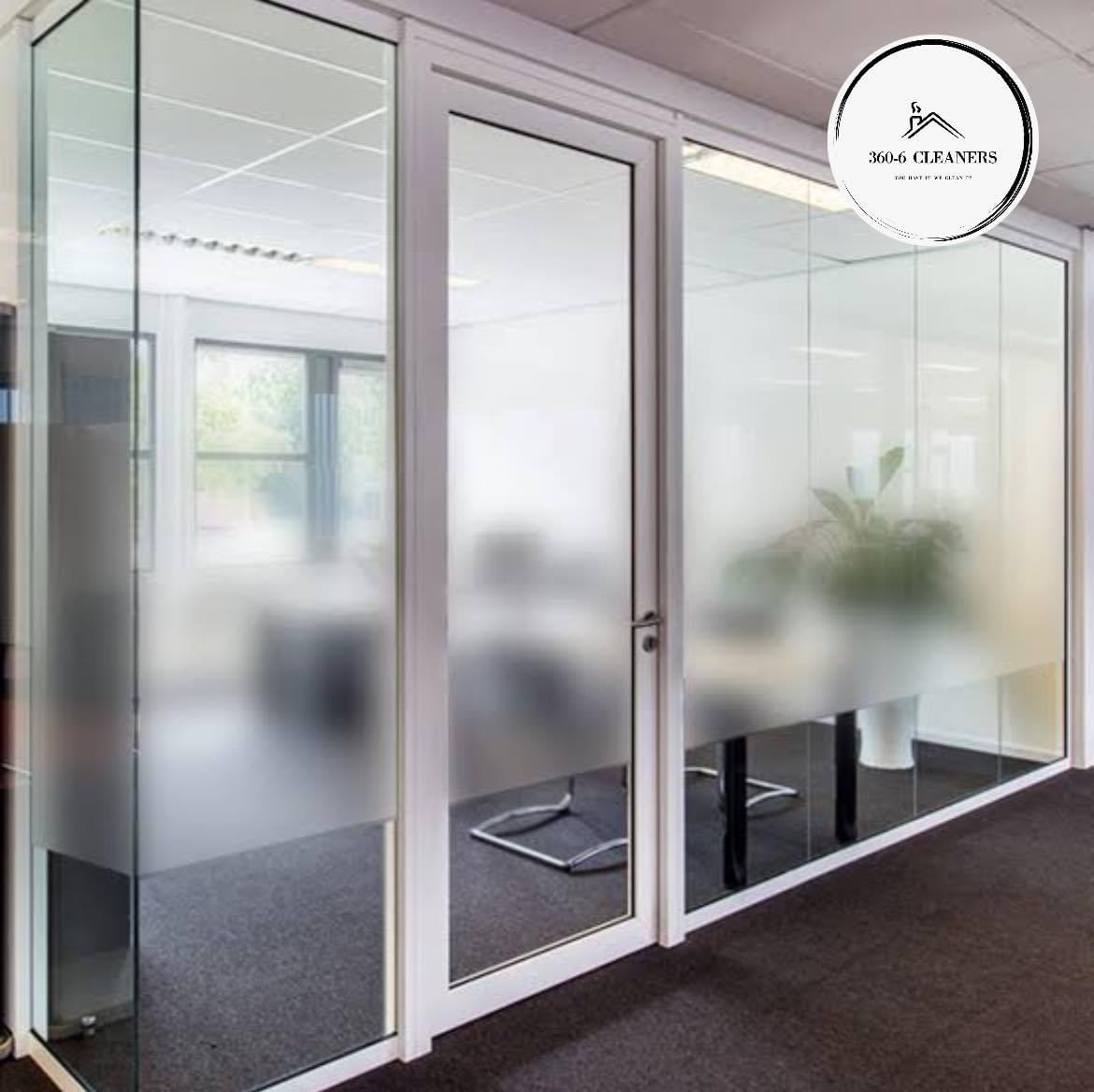 360_6Cleaners's tweet image. #ThaboBesterArrested Looking for alternative ways to increase privacy and get loud on branding? Try window frosting or tinting solutions. We are affordable and professional #windowfrosting #officefrost call us now on 0731706150