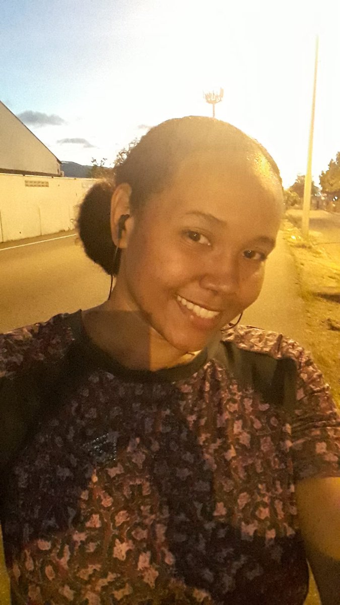 crystalfe_tt's tweet photo. Last week I completed 31.5 miles. Yesterday was Day 8 for me with an additional 5.2 miles of walking and more running outside my comfort zone.🥳
@bafasports @SportCommTT @CTSCollegeTT #CTSCollegeTT #bafasports #girlsruntt #pinkreign #activetrinidad #millionmilechallengett #mscd https://t.co/XuVRLWuSCx