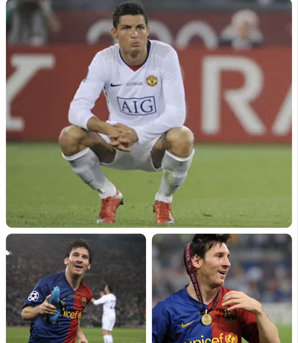 When Ronaldo ghosted in the champions league final against Messi