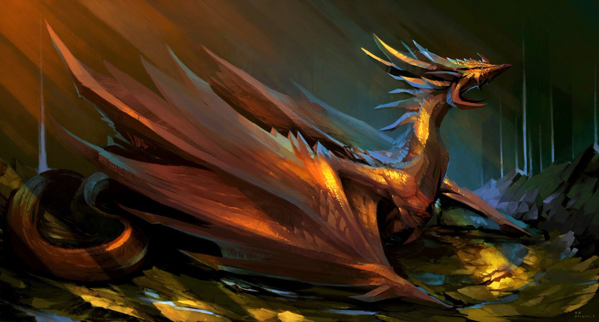 Randomly drawing some #Dragon