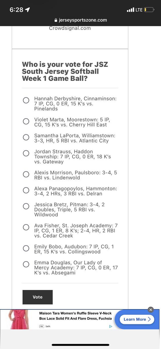 Jordan Strauss (@jord_strauss) on Twitter photo so honored to be considered for South Jerseys Game Ball after 18Ks!! <a href="/ElonSoftball/">Elon Softball</a> <a href="/mborden22/">Mallory Borden</a> <a href="/Penn_Softball/">Penn Softball</a> <a href="/AppStateSB/">App State Softball</a> <a href="/UNCWsoftball/">UNCW Softball</a> <a href="/UMassSoftball/">UMass Softball</a> <a href="/Towson_SB/">Towson Softball</a> <a href="/TerpsSoftball/">Maryland Softball</a> so honored to be considered for South Jerseys Game Ball after 18Ks!! <a href="/ElonSoftball/">Elon Softball</a> <a href="/mborden22/">Mallory Borden</a> <a href="/Penn_Softball/">Penn Softball</a> <a href="/AppStateSB/">App State Softball</a> <a href="/UNCWsoftball/">UNCW Softball</a> <a href="/UMassSoftball/">UMass Softball</a> <a href="/Towson_SB/">Towson Softball</a> <a href="/TerpsSoftball/">Maryland Softball</a>