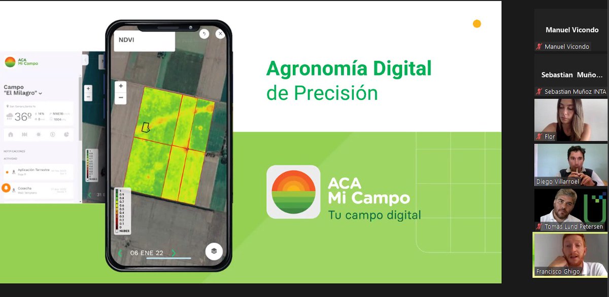 seba_munoz23's tweet photo. Segundo bloque del taller de plataformas digitales. Propuesta de capacitación de INTA y CIAPC .
#Agtech #ACAmicampo #sima #Conci #Onesoil https://t.co/CokNaZteCr