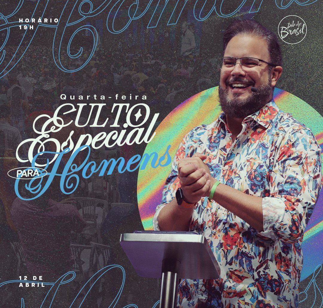 PIBdoBrasil_'s tweet photo. Corre e compartilha com sua célula!

👨🏻 Culto de Quarta especial para HOMENS
📅 Data: 12/04
⏰ Horário: 19h
🔥 Quarta de Guerra 18h

#CultoDeQuarta #PIBdoBrasil #AmoMinhaIgreja https://t.co/rwM89jH34D