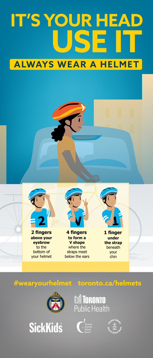 StarWarsCop's tweet image. The weather is taking a turn for the better and as kids are getting on their bikes once again it's important for them to wear a properly fitted helmet when riding.

#wearyourhelmet #2v1

toronto.ca/community-peop…