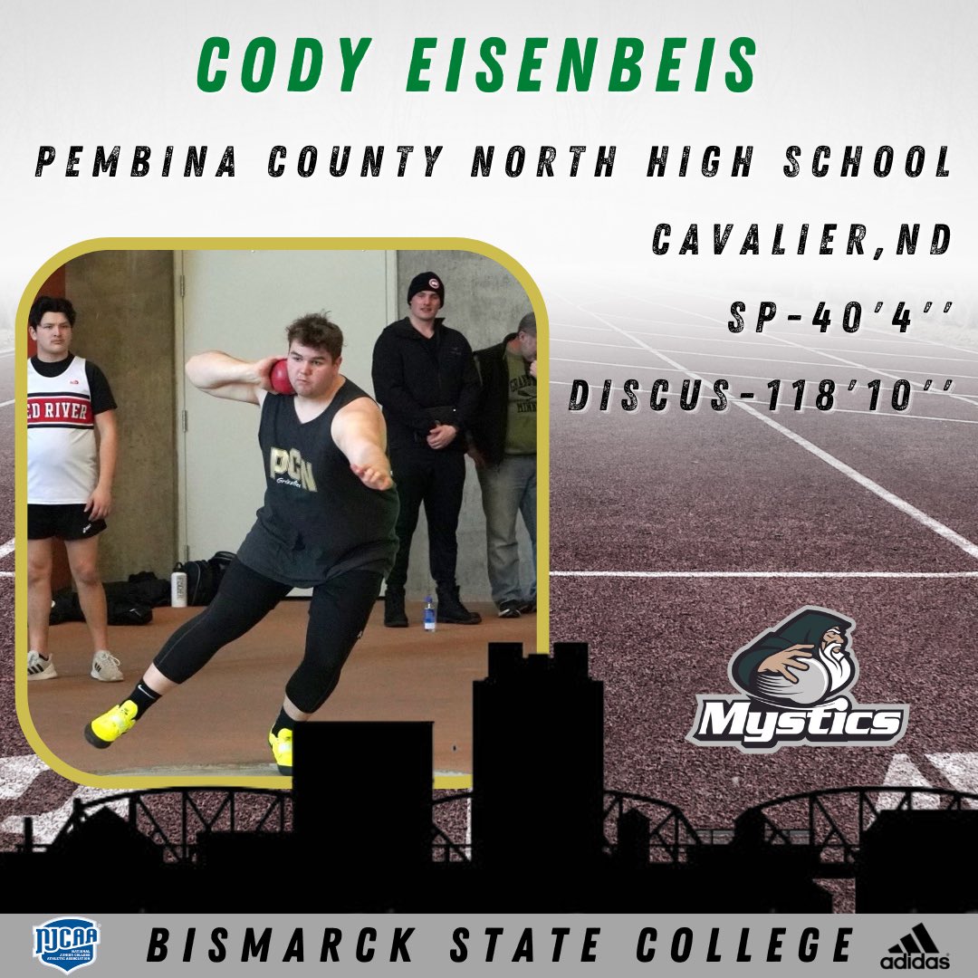 bscmystics_xctf's tweet photo. 🚨New Mystic🚨

🔮Cody will help build depth in our throws squad! Welcome to the team Cody! 

#MysticThrows https://t.co/hxJ2Ux9MUF