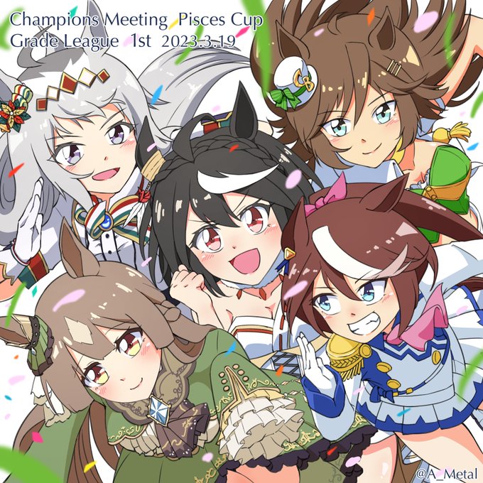 ✨⛩3月開催のピスケス杯優勝記念🏆✨
(『ユメヲカケル!』テイスト)
#ウマ娘プリティーダービー 