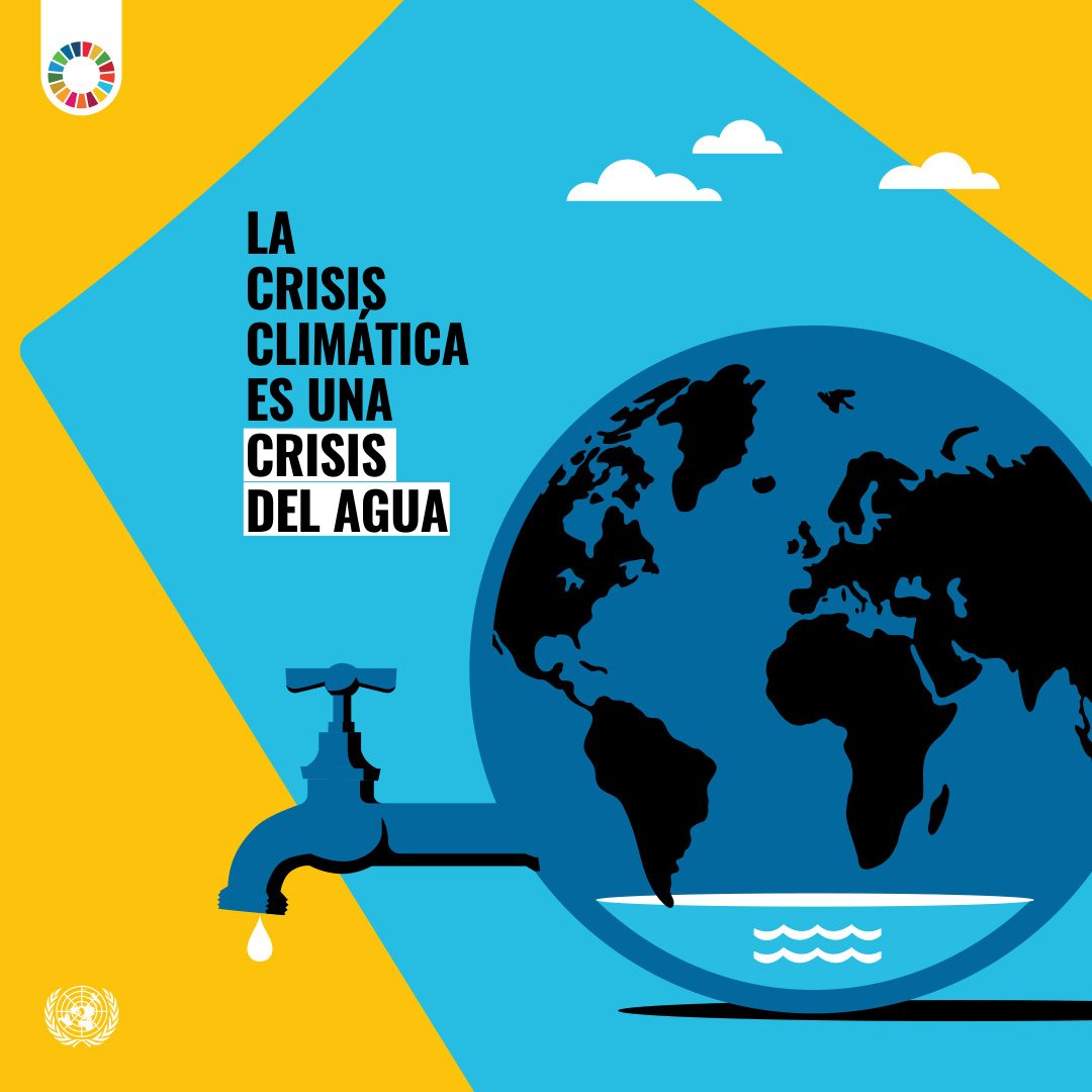 ONU_es's tweet photo. La crisis climática es una crisis de agua.

Pero tú puedes ayudar:

🚿 Toma duchas cortas.

💦 No riegues en exceso.

🥘 Reduce el desperdicio de alimentos.

Descubre más #AcciónPorElAgua e infórmate sobre el #ObjetivoMundial 6: https://t.co/yVFCsVccaq https://t.co/7WnS5swwN6