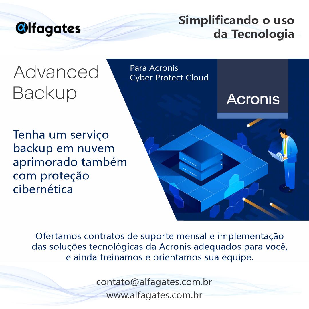 alfagates's tweet photo. Tenha um serviço de Backup em nuvem aprimorado também com proteção cibernética.
#alfagates #acronis #advancedbackup #cloud #backup #nuvem #cloudsecurity #segurancaemnuvem #tecnologiadainformacao #privacidadededados #security #compliance https://t.co/xyLsj54Msa