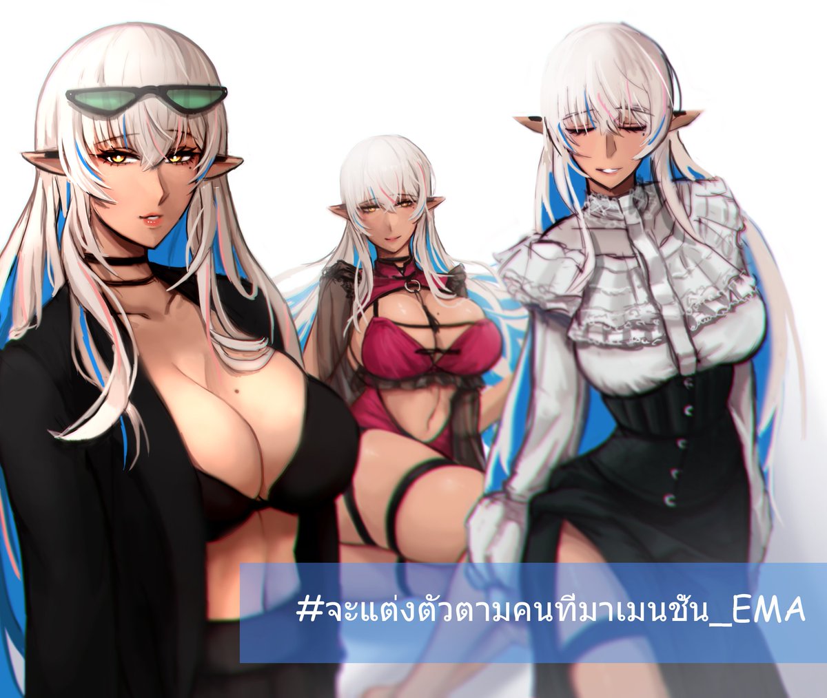 Galadriel_EMA's tweet photo. (ฝปค.กลับมาจากตจว.แล้วเลยกลับมารีบปั่นน🔥  หลังจากดองไว้นาน 😭) https://t.co/FhQaeN1r18
