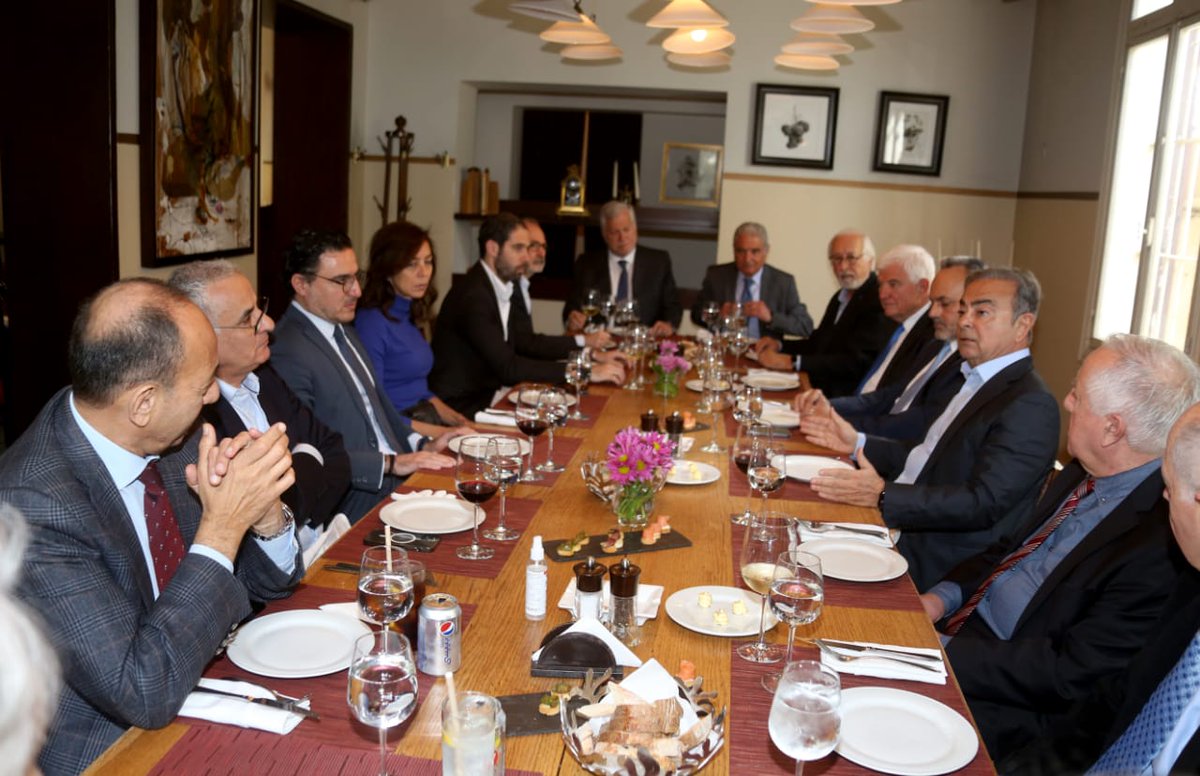The International Confederation of Lebanese Businesspeople (#MIDEL) had the pleasure to host Mr. Carlos Ghosn.

#LunchDebate