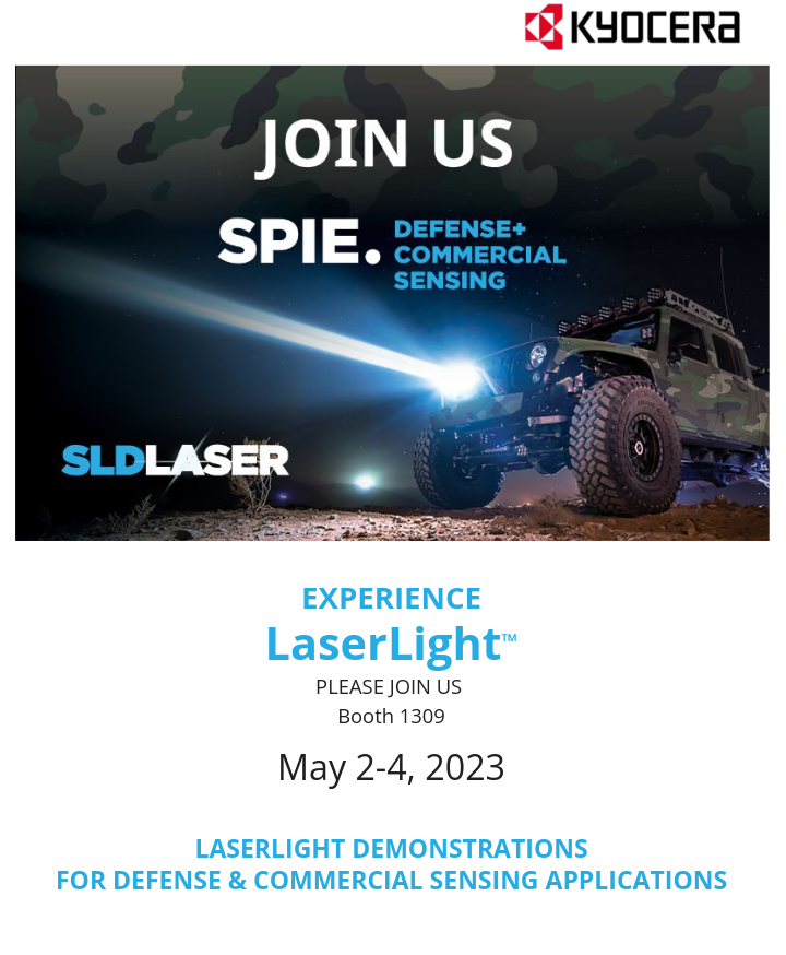 KYOCERA SLD Laser tweet media
