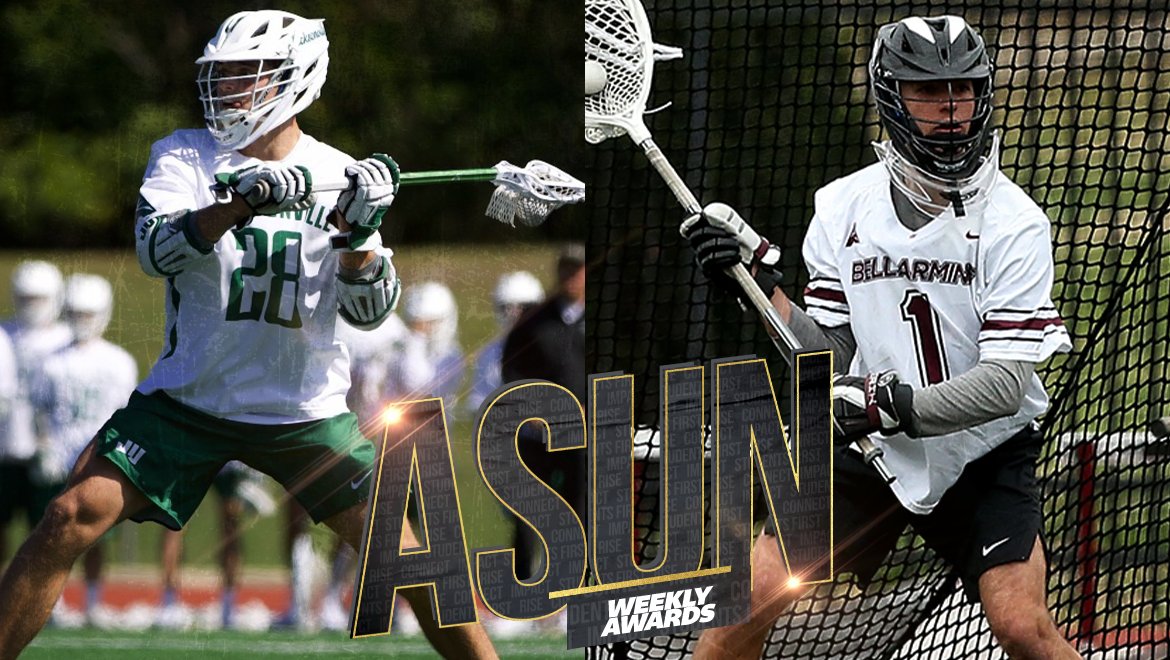 Handing out some 1⃣st time #ASUNMLAX awards!👏💯

Both of our Men's @ASUNLacrosse Weekly Award Winners took home the first honors of their careers!⤵️

🟢 Jacob Greiner, <a href="/JAX_MLAX/">Jacksonville Men's Lacrosse 🥍</a> 
⚫️ Dante Batista, <a href="/BellarmineLax/">Bellarmine Lacrosse</a> 

🗞️ | asunsports.org/sports/mlax/20…

#ASUNBuilt