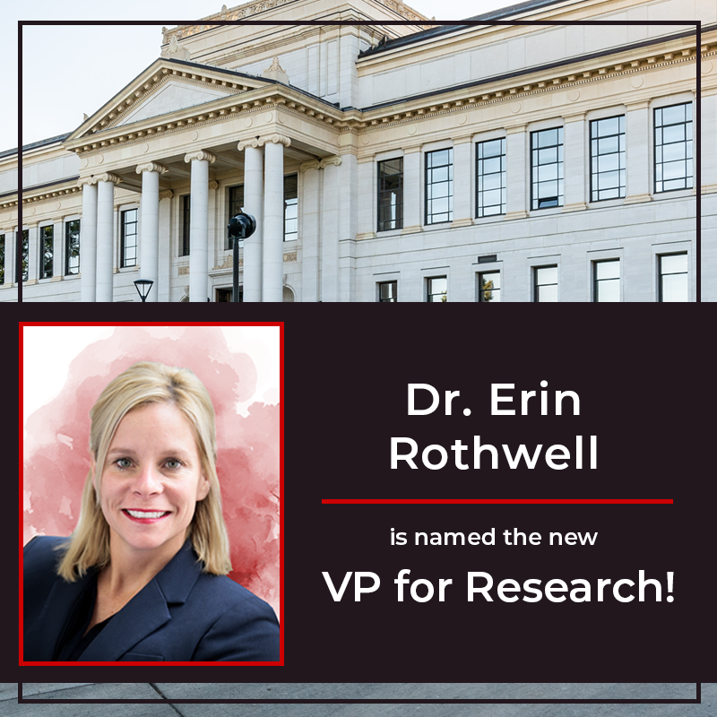 UofUResearch's tweet photo. Dr. Erin Rothwell has been named the new Vice President for Research at the University of Utah. 👏🏽#research #utah @UUtah 

More info 👇🏽
https://t.co/xVrocDv9lA https://t.co/bxnSlwz3b7