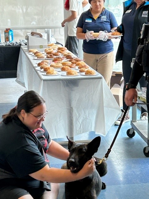 CSUSMpolice's tweet image. Thanks to all that joined UPD and San Marcos Fire at the USU Commuter Lounge today. We appreciate your questions and support. #CSUSMpolice #SMFD