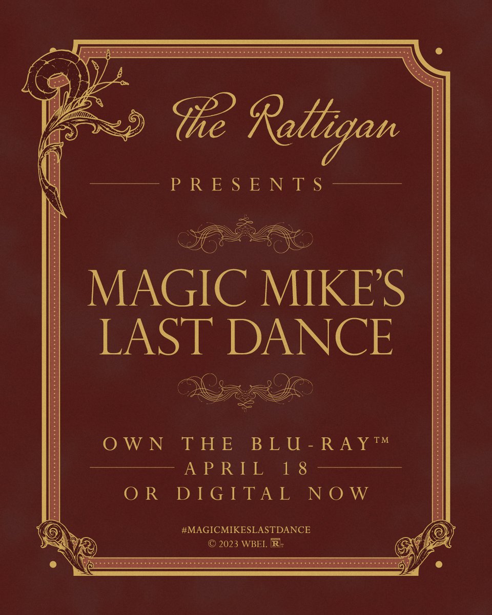 Your ticket to the most magical night is here 🎟️ #MagicMikesLastDance