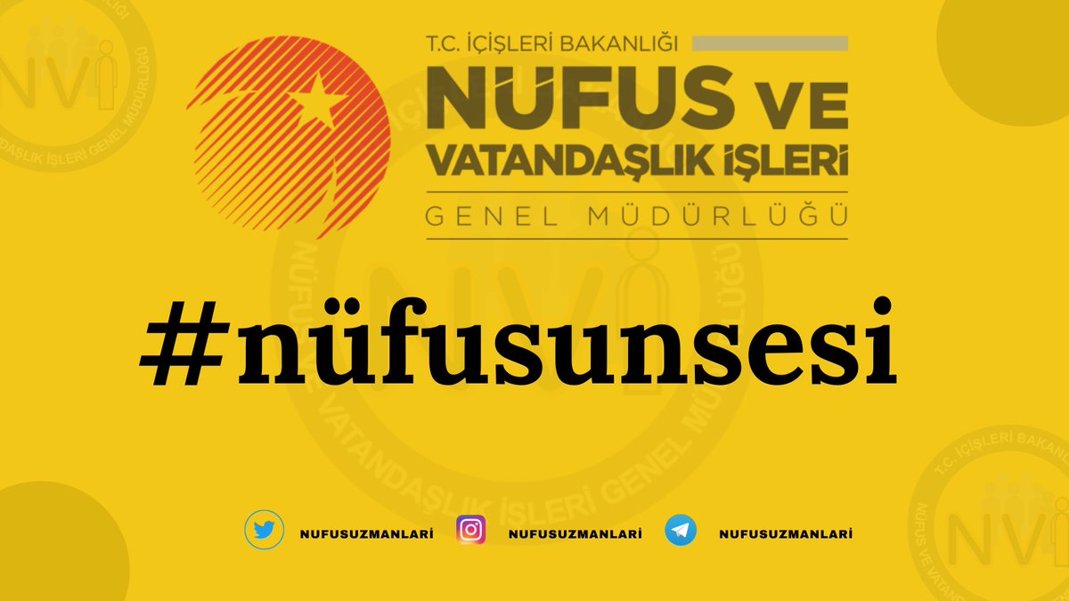 #nüfusunsesi