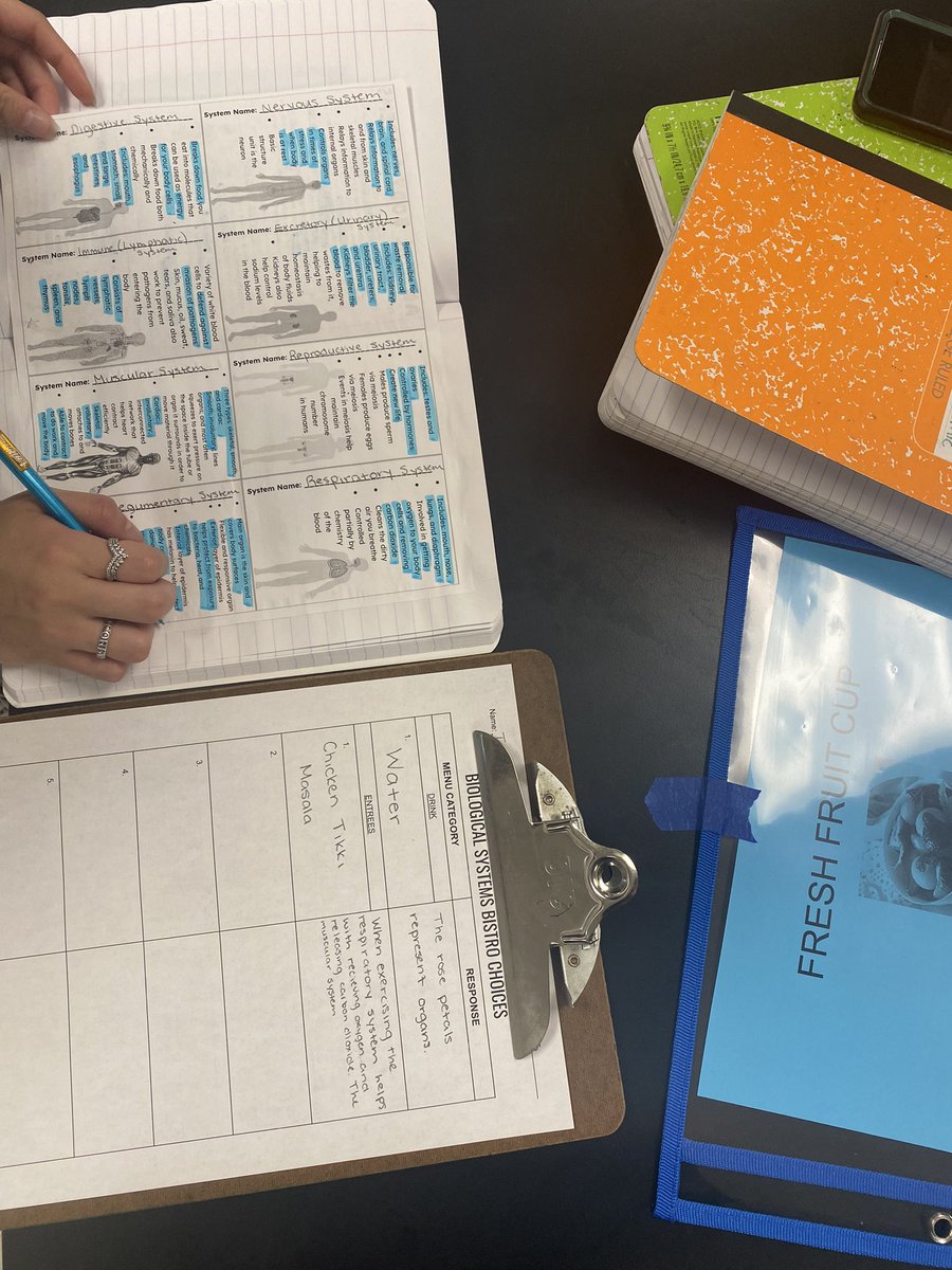 SMHSBio's tweet photo. Dishin’ out our knowledge about Plant and Animal Organ Systems and interactions. Students visited the Biological Systems Bistro and analyzed different levels of questions about systems. Great collaboration and conversation going on. @SRattlerscience @SMHS_SMCISD https://t.co/IkAiMrRNn4