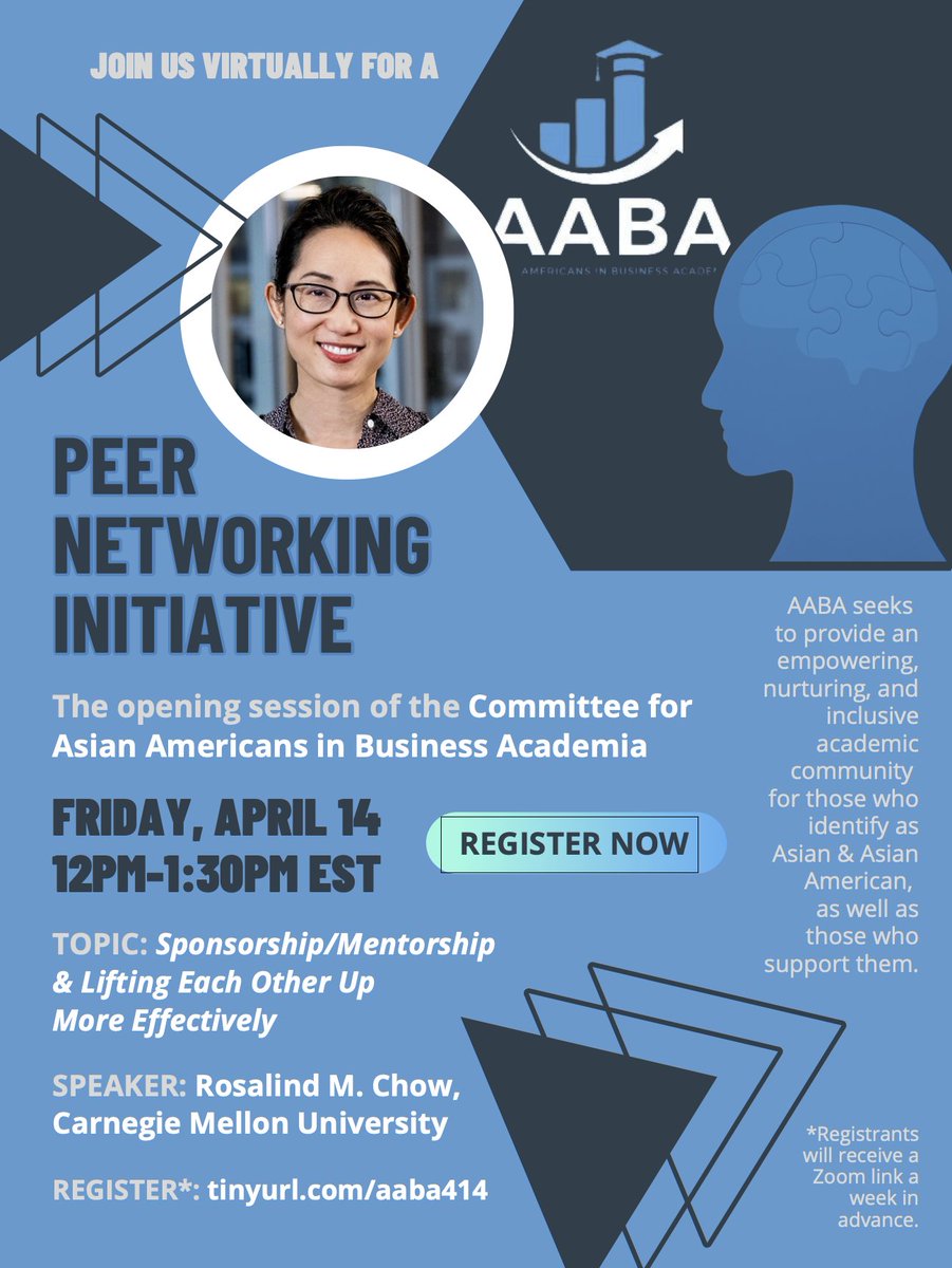 AsianAcademia's tweet photo. Come join us for our first Peer Networking Session this Friday, April 14 from 12-1:30 PM! These sessions will focus on a variety of topics surrounding mental health and wellbeing issues faced by those in academia. Sign up here: https://t.co/Jb4wl9UjBp https://t.co/UZTgRCzC0c
