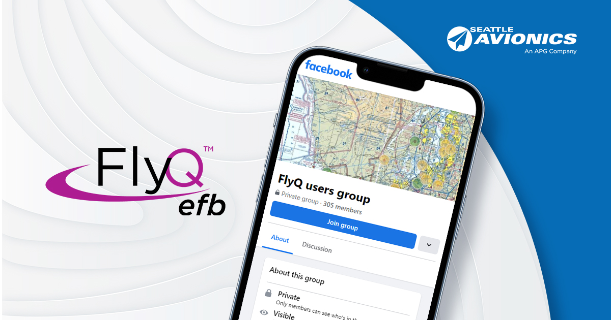 SeattleAvionics's tweet image. 📢 Calling all FlyQ enthusiasts! Looking for a community of pilots? Look no further than the FlyQ User Group on Facebook! Connect with fellow aviators and stay up-to-date on the latest news.

bit.ly/40IZM3o

#pilots #SeattleAvionics #PilotCommunity