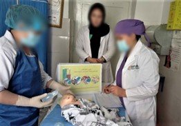 USAIDAfgMD's tweet photo. Training today saves lives tomorrow. Here, midwives practice newborn resuscitation techniques with USAID partner @MSHHealthImpact This hands-on support helps midwives hone their skills to keep mothers and babies safe and healthy during pregnancy, childbirth, and beyond. https://t.co/Zx6NTGUwBs