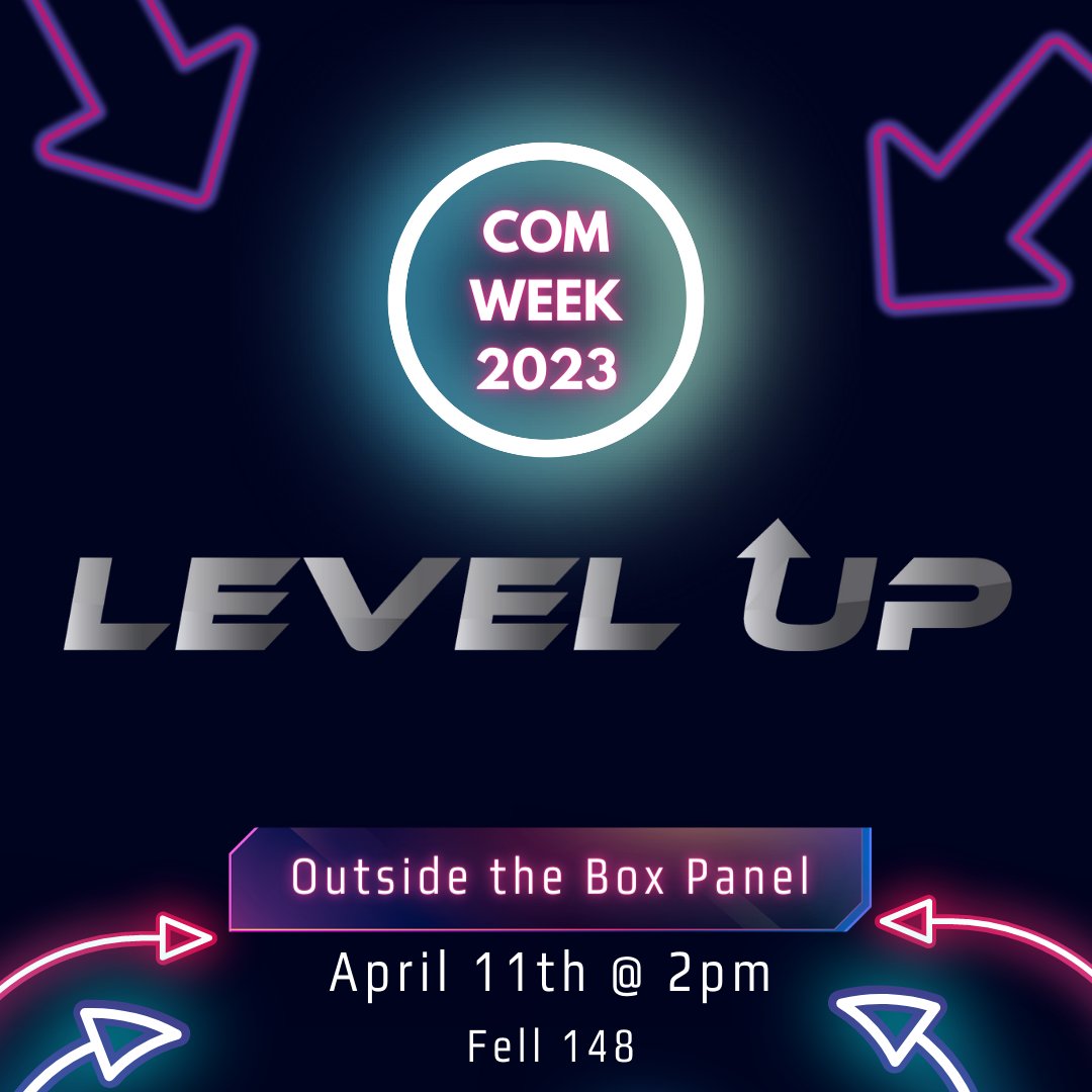 ISUSOC's tweet photo. Never knew you could do something totally out of the ordinary and beyond? 

Innovate, create, and learn with these talents as they discuss their career and entrepreneurial paths and how they found careers “outside the box.” 

#SchoolofCommunication #COMWeek #COMWeek2023 https://t.co/3insUesGdF