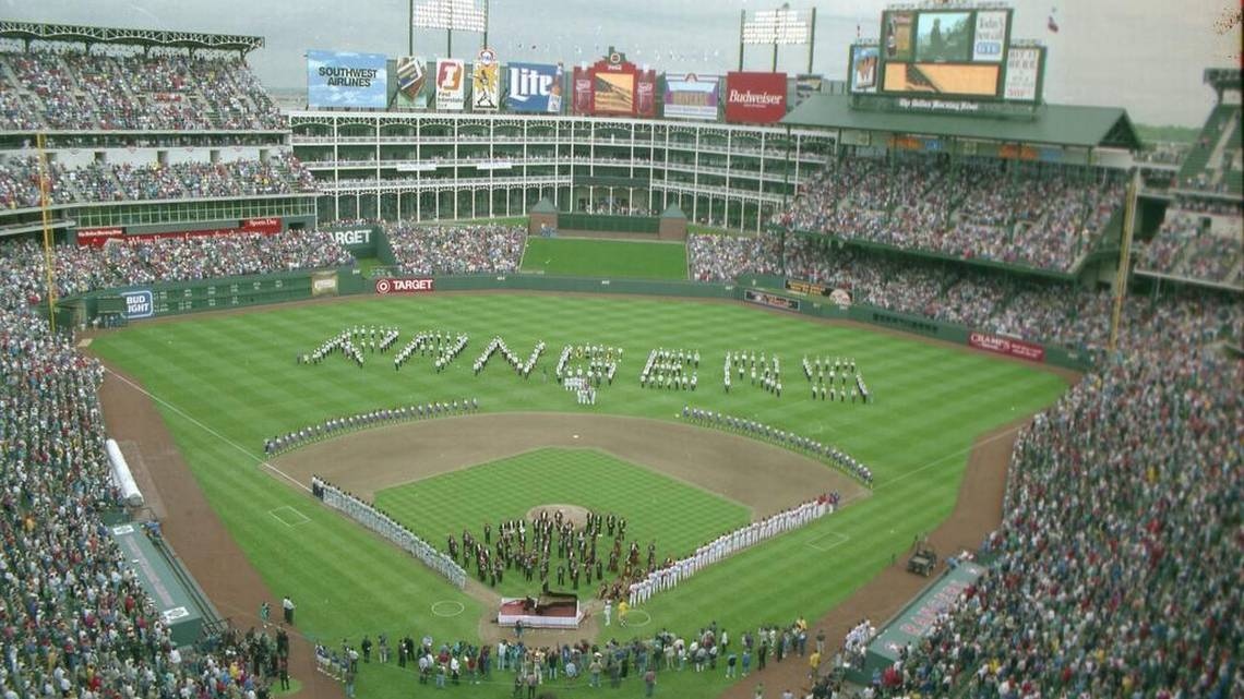 Choctaw Stadium (@choctawstadium) on Twitter photo Today in 1994 the <a href="/Rangers/">Texas Rangers</a> had their FIRST Opening Day at the newly built Ballpark in Arlington.
Choctaw Stadium is proud to carry the tradition of hosting great events for the entire metroplex. Today in 1994 the <a href="/Rangers/">Texas Rangers</a> had their FIRST Opening Day at the newly built Ballpark in Arlington.
Choctaw Stadium is proud to carry the tradition of hosting great events for the entire metroplex.