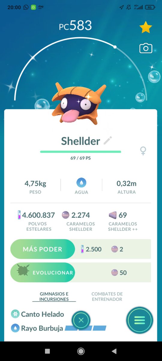 PokeFarr's tweet photo. +400.000 de polvos en la hora destacada de shellder, y esto: https://t.co/mq67SANlCx