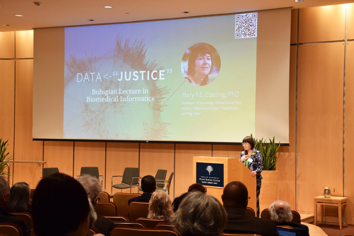 WashUMedi2db's tweet photo. Watch the full recordings from the 2023 I2DB symposium including the Bohigian Lecture with author and researcher Mary F.E. Ebeling, the interdisciplinary reaction panel, and more. https://t.co/7vFlPeBhwZ #datajustice23 https://t.co/WZ88oXMBgS