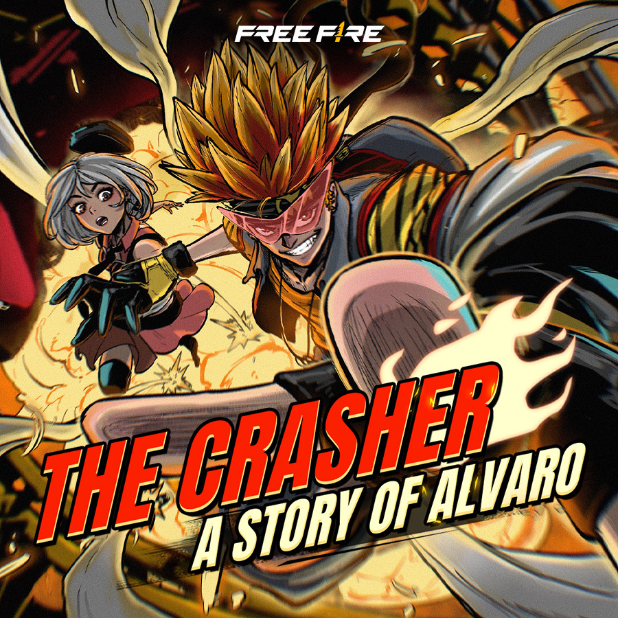 Introducing the new comic, The Crasher! 😎

Learn ALL about the background and UNPUBLISHED events of the history of #Alvaro and Kapella in this exciting addition to the #FreeFireTales universe. 💥 

Check it out now: ff.garena.com/universe/en/co…