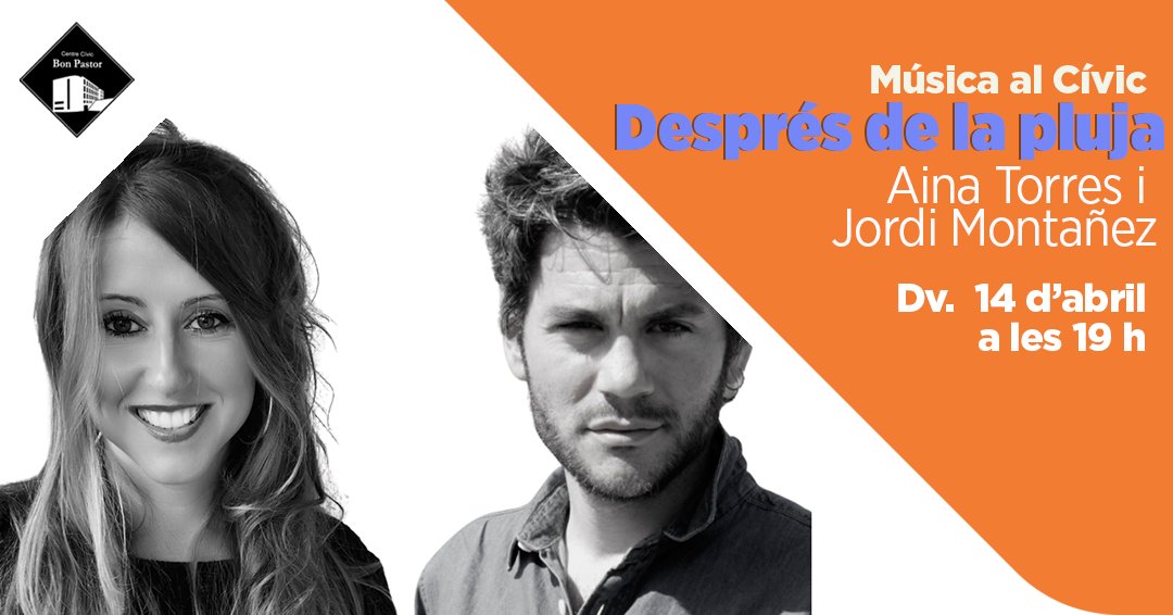 Aquest divendres portem l'espectacle de música i poesia #Desprésdelapluja al <a href="/CCBonPastor/">Centre Cívic Bon Pastor</a>!

🎟️ Podeu reservar l'entrada gratuïta aquí: bonpastor.inscripcionscc.com/MiramModular/b…