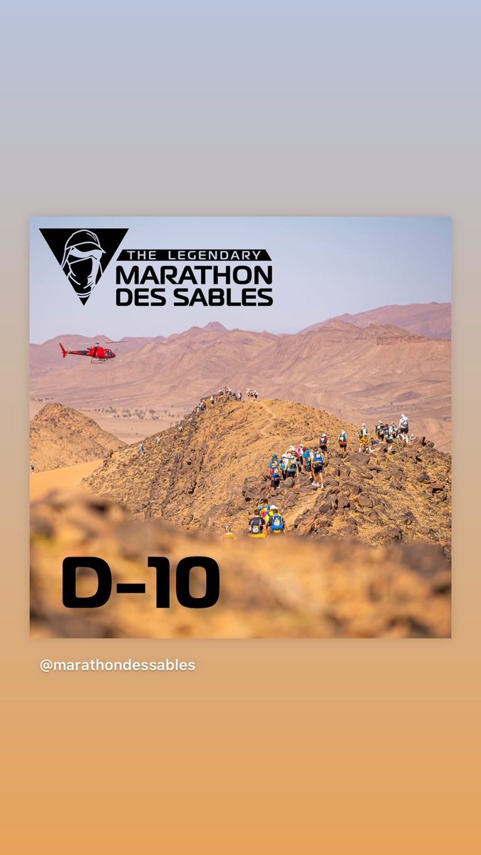 Just 10 days and I’ll be on my way to the Sahara. Bib number 1104. Tent number 99 🏃‍♀️🏜️🌵#marathondessables #desertrunner