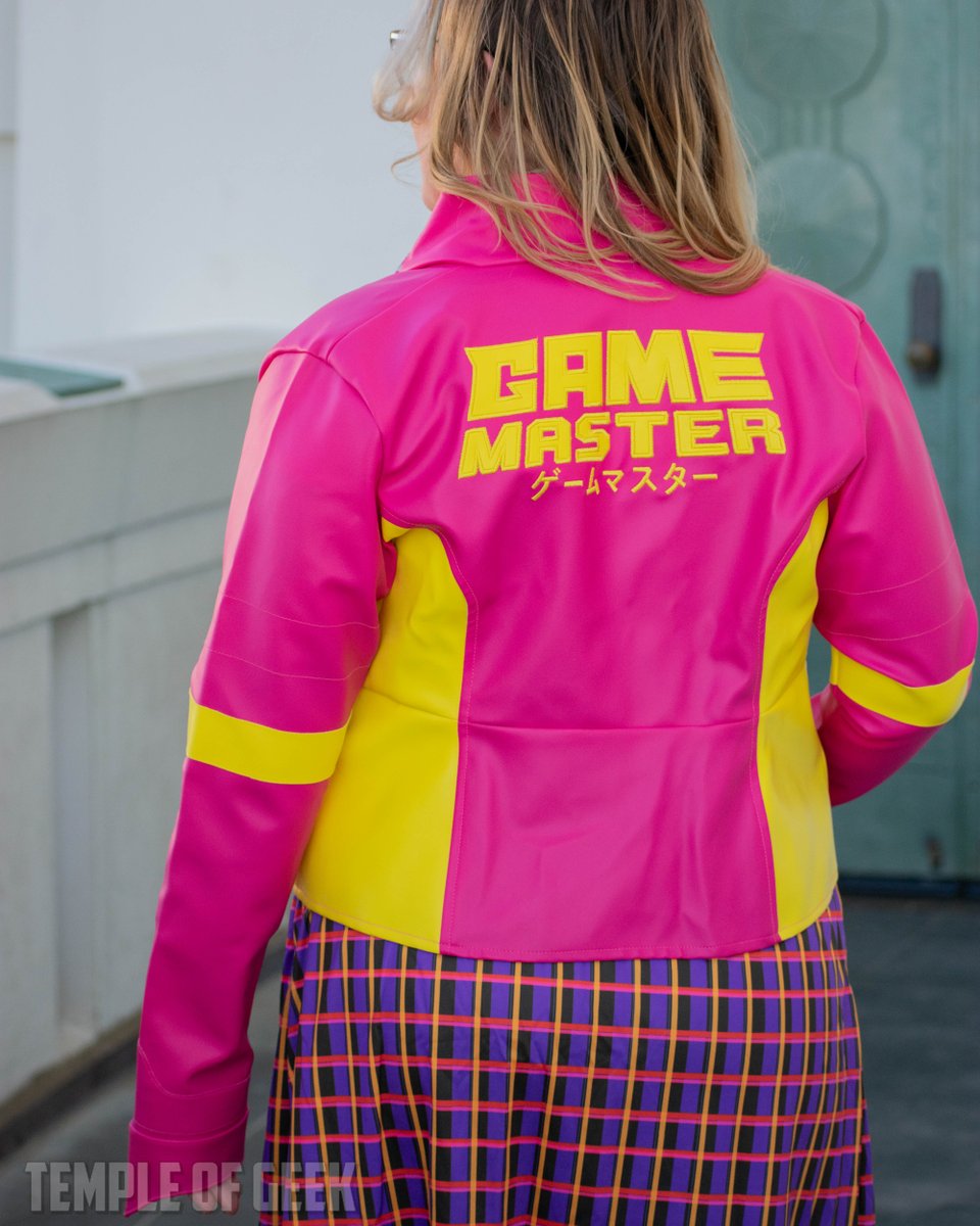 Look at our GameMaster + Heroicouture moto jacket in all its glory! <a href="/templeofgeek/">Temple of Geek</a> @templeofgeekchic <a href="/gamemaster/">alec leamas</a>.tv @jacquaaaaaay #peachmariaproductions <a href="/president_plush/">Prezzy Plush</a> #gaminglife #gamingposts #instagaming #retrogaming #videogames #videogamesaddict #videogamescosplay #videogames