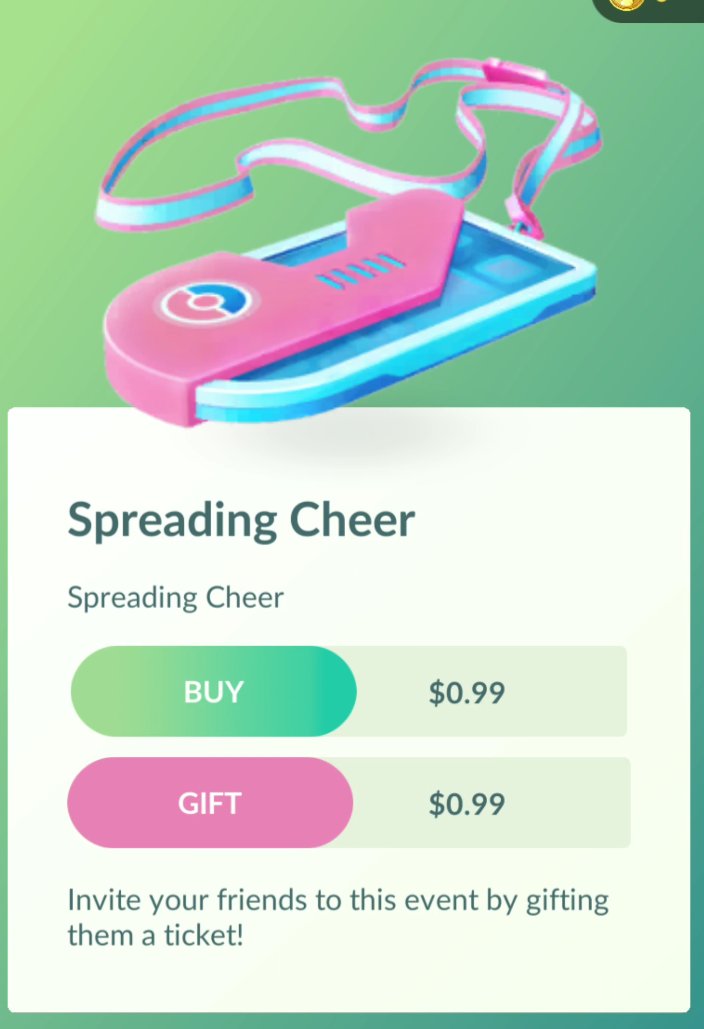 The ticket is on sale and they messed up the texts.