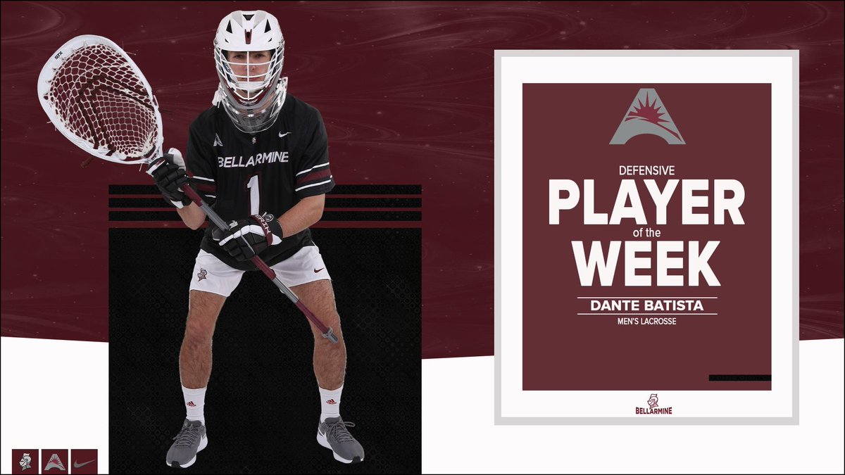 AWARDS | Dante Batista of <a href="/BellarmineLax/">Bellarmine Lacrosse</a> Named ASUN Defensive Player of the Week. 

📰 athletics.bellarmine.edu/news/2023/4/11…

#SwordsUpBU
