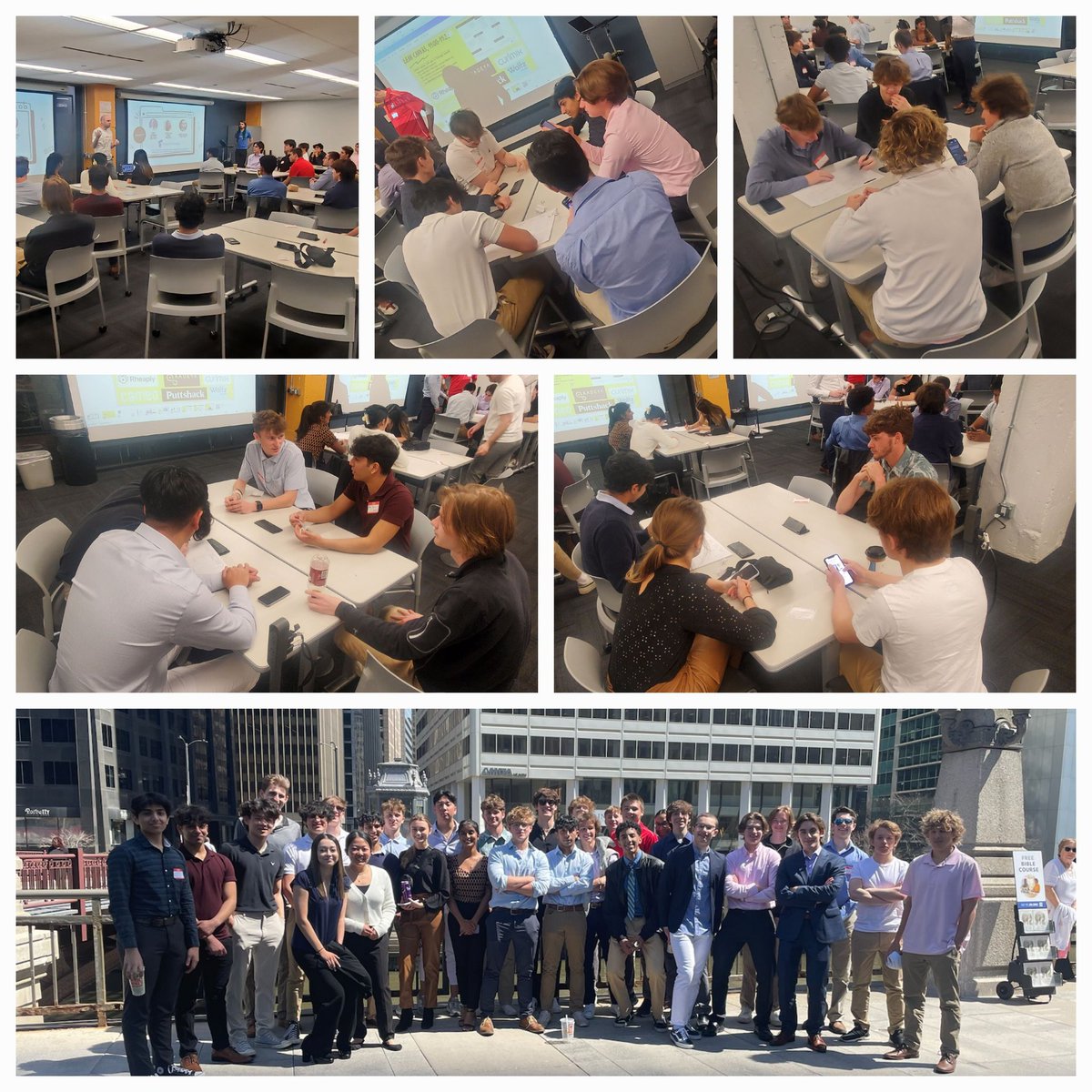 Thanks to @FutureFounders & @1871Chicago for hosting the @incubatoredu students from @NCHSOFFICIAL & @nnhscte today!

Great day of learning & a beautiful day to spend in the city! #PartnersInGrowth #leanstartup