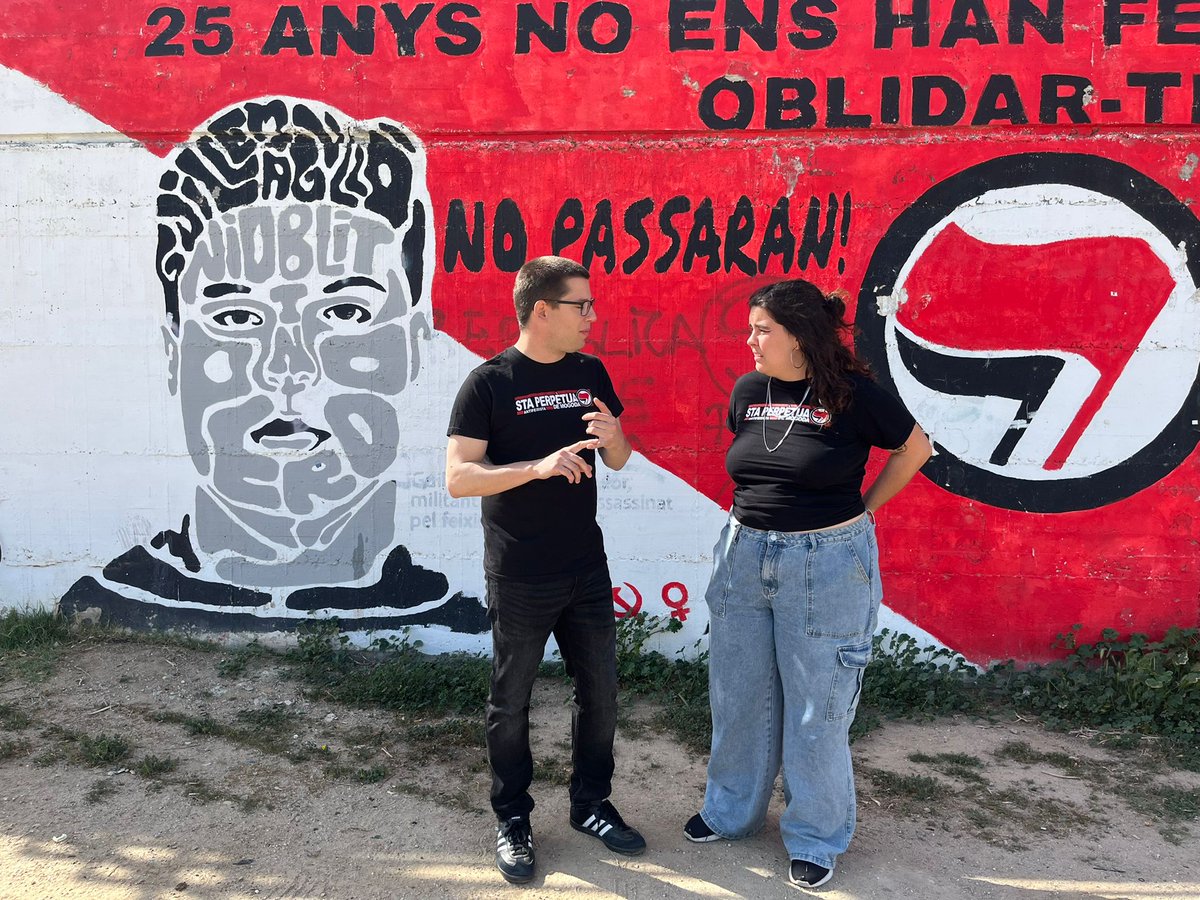 CUPStaPerpetua's tweet photo. Avui que fa 30 anys de l'assassinat d'en Guillem Agulló hem proposat:

- Tenir un carrer o plaça amb el nom de Guillem Agulló.

-Un Pacte Local Antifeixista de totes les forces polítiques locals per frenar la presència i els discursos de l'extrema dreta a #StaPerpetua. https://t.co/E6IyJZpTUY