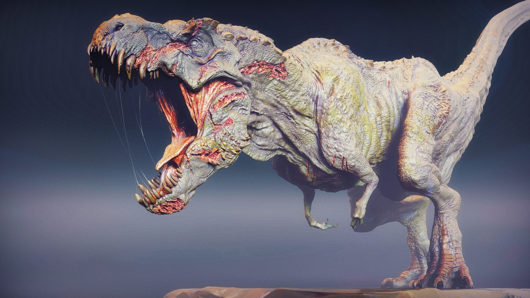 New indie horror's T-Rex puts Resident Evil and Dino Crisis to shame