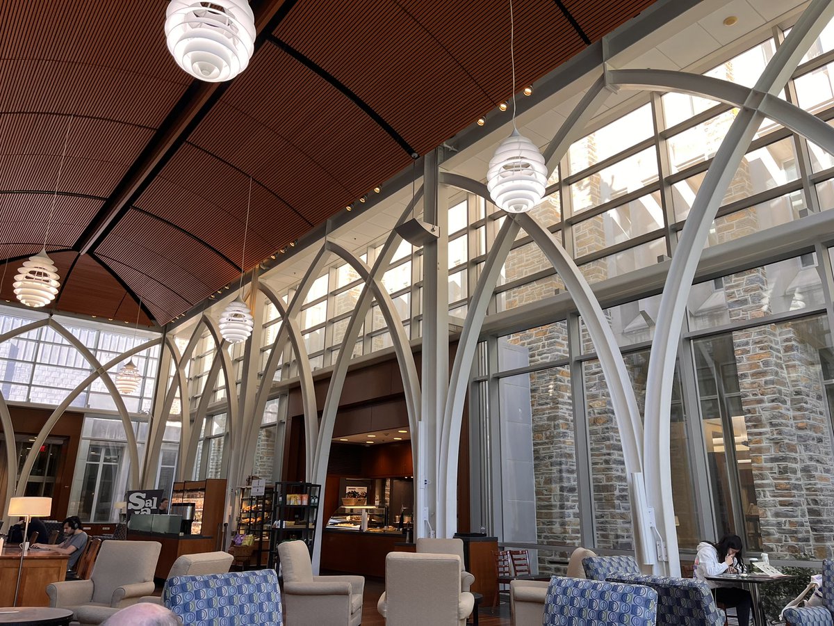 ZhaoYili's tweet image. Commencing the conference day with a cup pf coffee and some work in the beautiful #Saladelia @ Duke Perkins Library is a wonderful way to start off the day. #USASP