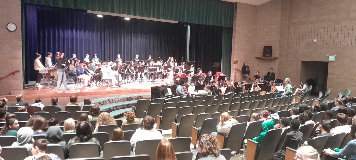 Welcome 2023-24 6th Graders!!! Our music students performed a few songs for our incoming 6th graders.