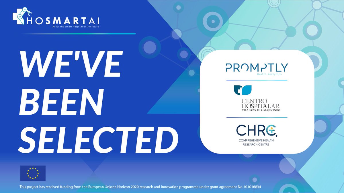 Did you hear the news?
📣 We got in the <a href="/HosmartAI/">HosmartAI</a> EXPERIMENT programme!

Only 4 places were available for the more innovative #AI / # Robotics pilots for smart #healthcare.

Find out more about our innovative solution - Heart bAIt 👇
bit.ly/hosmartai-oc2-…