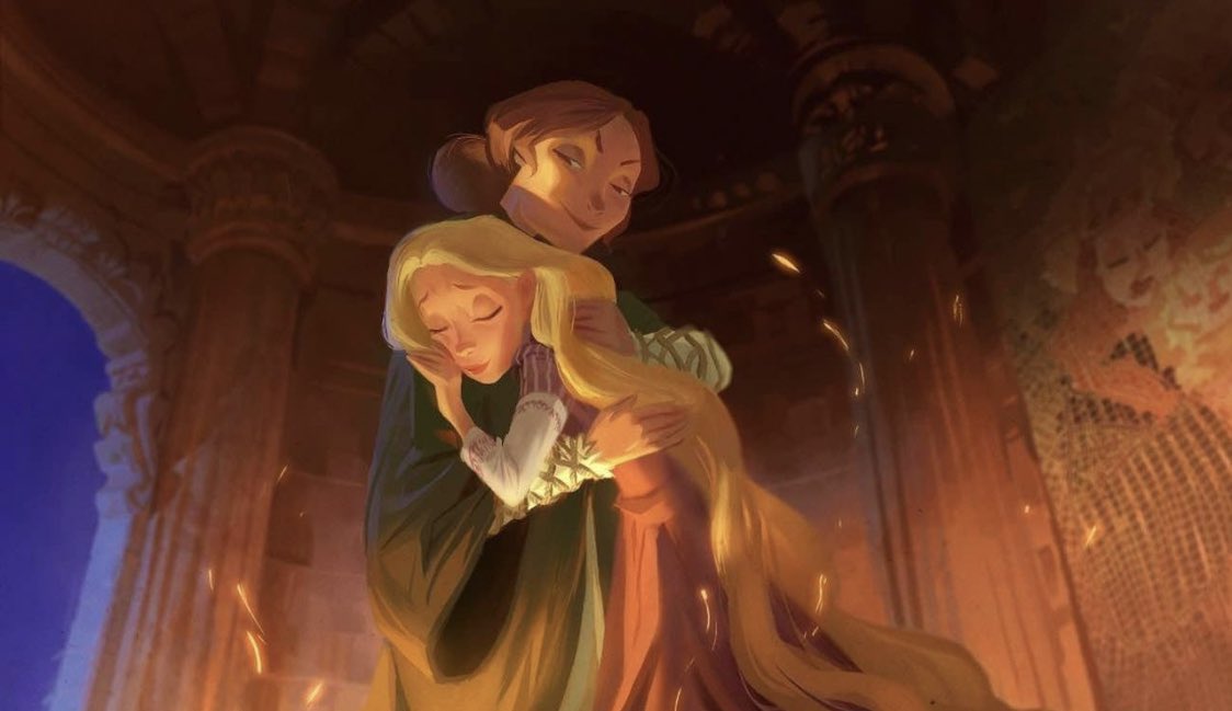 Eyesofgod__'s tweet photo. The concept art of Tangled https://t.co/mzGSGc0QBe