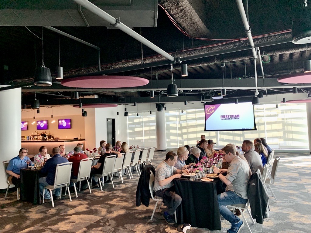 We thoroughly enjoyed hosting customers from NE Ohio at Rocket Mortgage FieldHouse for Monsters Hockey and an emerging technologies conversation with Cleveland Cavaliers EVP &amp; Chief Information Officer, Michael Conley.