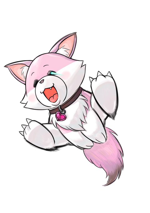 元気で楽しそうな助手くん!#こよりの助手くん 