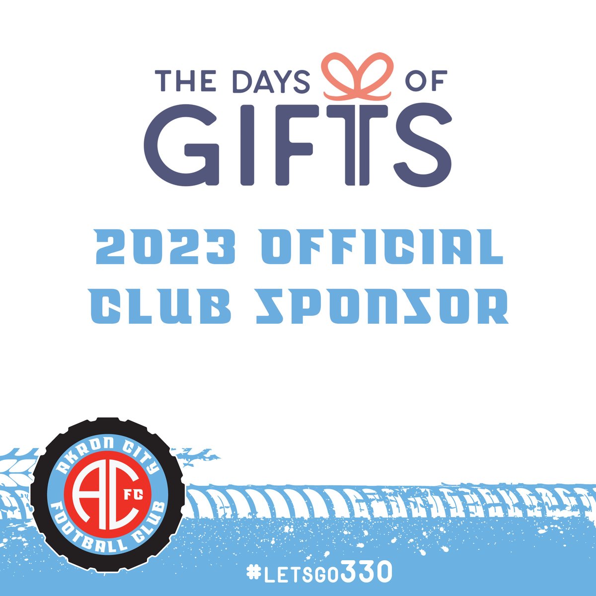 AkronCityFC's tweet photo. We welcome @TheDaysofGifts as a new sponsor for our 2023 Season! 

The Days of Gifts is a multi-day gifting experience where your recipient opens one wrapped gift a day for days, a week, or even a month. Fill out a simple checkbox questionnaire about your recipient's personality traits and interests, and they'll take care of the rest!

The Days of Gifts is headquartered in Cuyahoga Falls, check them out today at https://t.co/EfS5pb806D and follow on Instagram/Facebook/Twitter/LinkedIn 

We like to thank owner Nici Lucas for her support of Akron City FC!