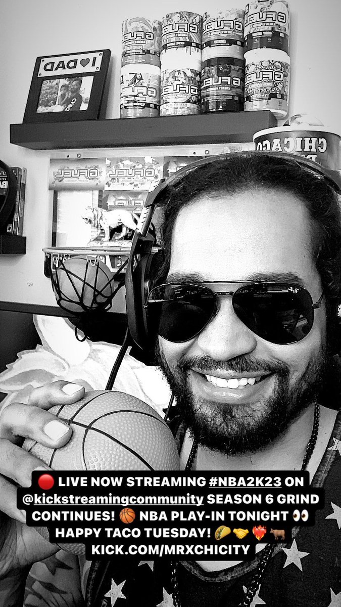 MRxChiCity's tweet photo. 🔴 LIVE NOW STREAMING #NBA2K23 ON @kickstreamingcommunity SEASON 6 GRIND CONTINUES! 🏀 NBA PLAY-IN TONIGHT 👀 HAPPY TACO TUESDAY! 🌮🤝❤️‍🔥🐂
https://t.co/ONYFooaayy

.
.
.
.
.
@Ronnie2K @NBA2K #2K23 #2KCommunity #StreamerCommunity #SupportSmallStreamers https://t.co/HesWQSnoF9