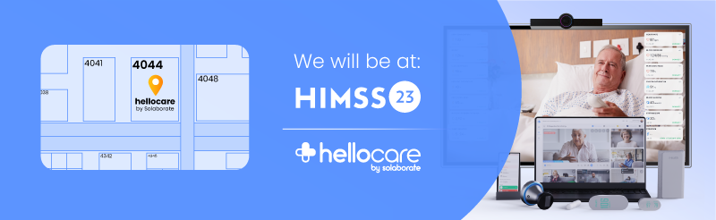 hellocareai's tweet photo. Don't miss this unique opportunity to witness how hellocare is reshaping healthcare.
Visit us at #HIMSS from April 17 to 21, booth #4044 and be a part of the revolution.
#virtualnursing #telesitting #virtualrounding #DigitalHealth #himss2023 https://t.co/59JDJiAhk6