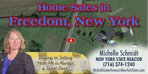 Mishelly1234's tweet photo. The Internet has been great for real estate. It used to be shrouded in mystery with concepts, figures and acronyms, but the web has changed all that. You want something, you Google it. For example: home sales in Freedom, New York... MORE: https://t.co/0Lk7soZx8t #newyorkrealtor https://t.co/y6Vz112UAg