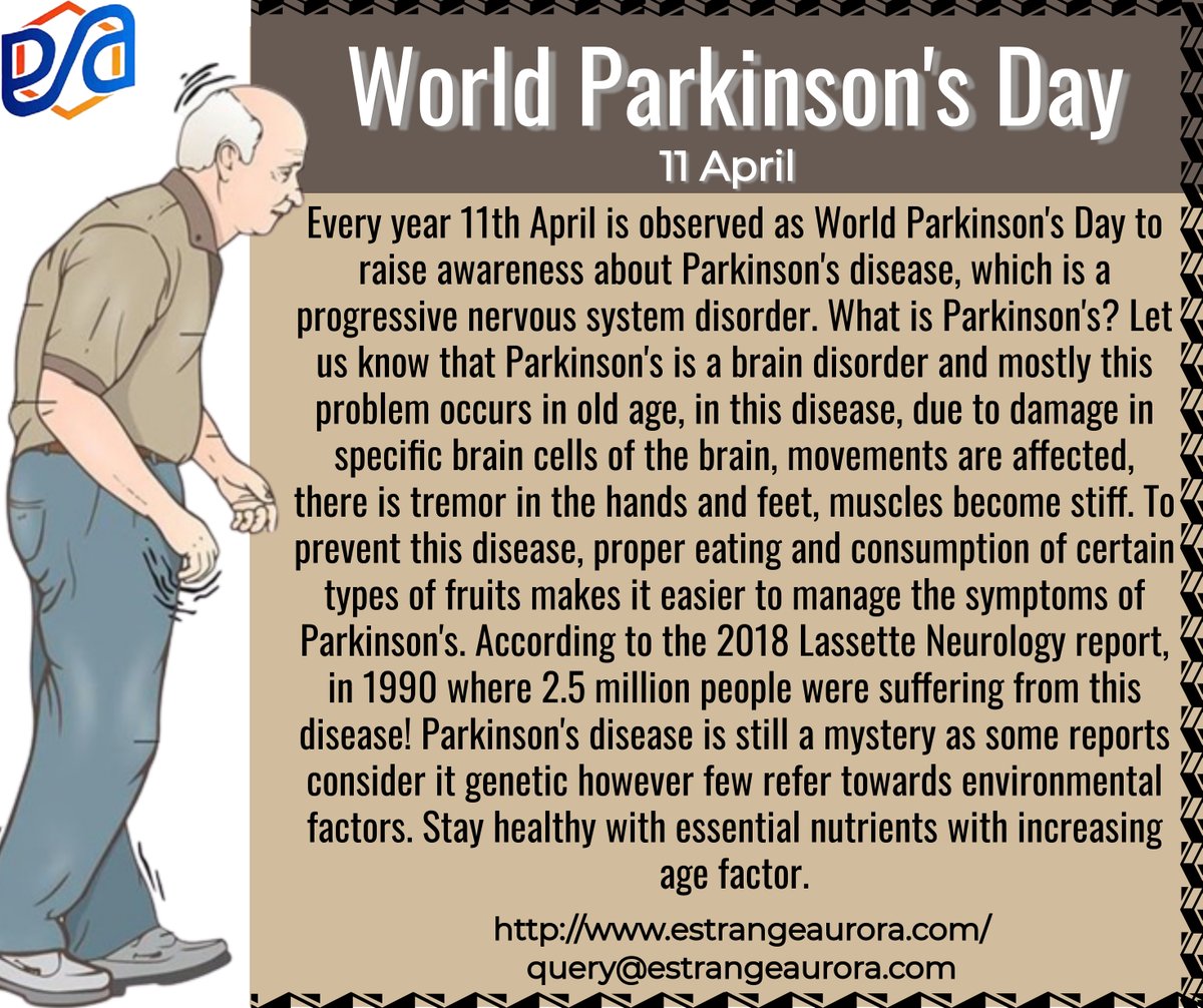 Happy world Parkinson's Day from Estrange Aurora
#parkinsons #parkinsonsdisease #parkinsonsawareness #parkinson #stroke #parkinsonsexercise #rehabilitation #parkinsonswarrior #alzheimers #parkinsonsfitness #dementia #neurorehab #braininjury #parkinsondisease #estrangeauroraa