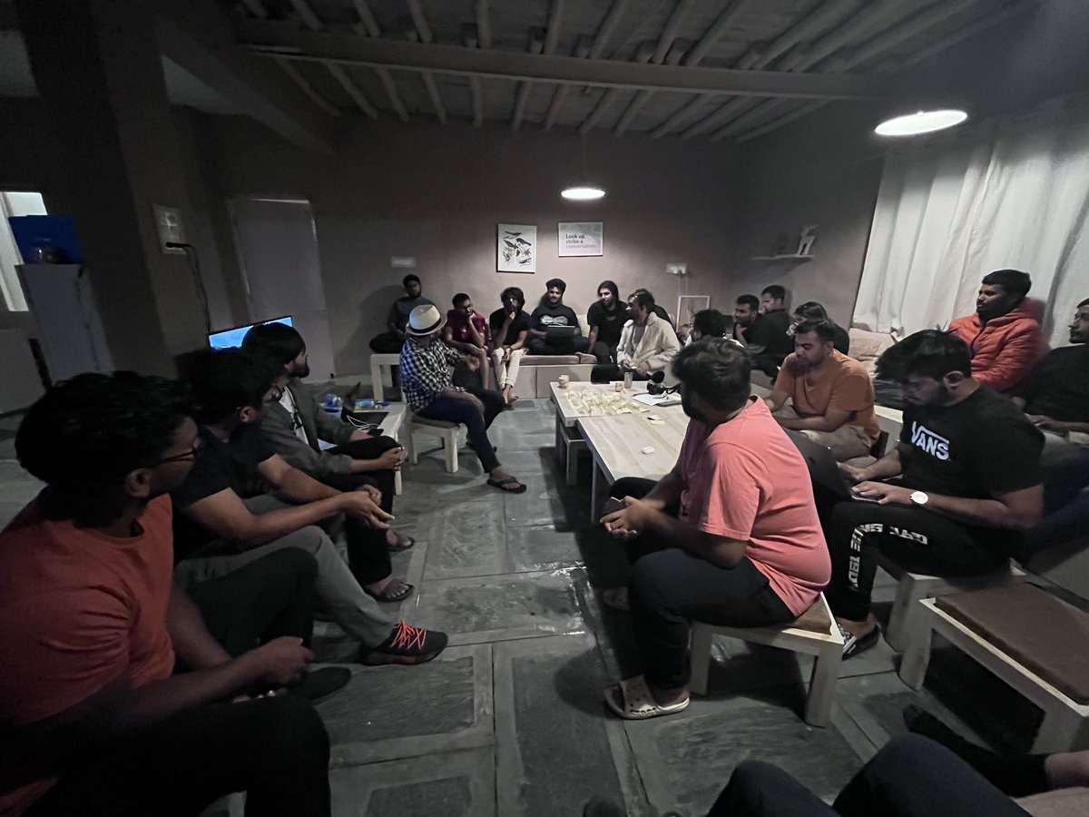 <a href="/AltCampus/">AltCampus</a> founders enthralling us with the origins of this place.