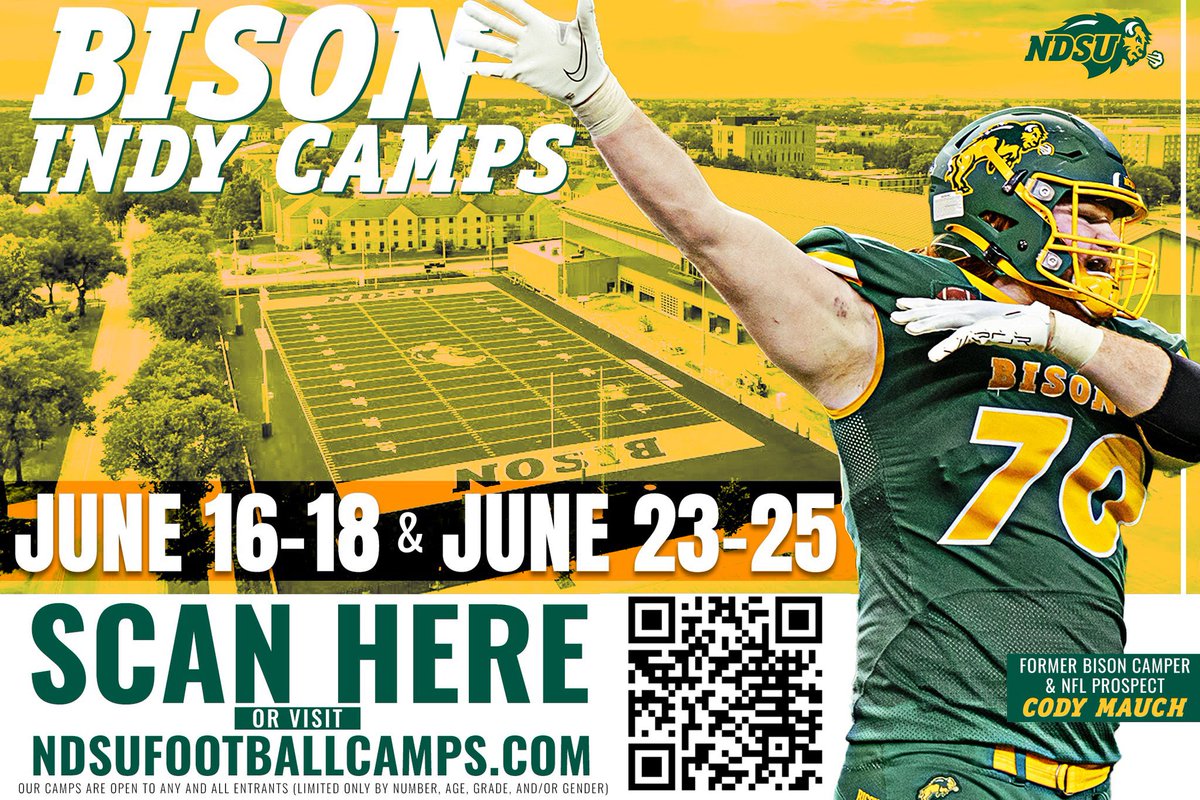 Dylan Hudgens (@dylan_hudgens_) on Twitter photo Thank you @PetersNDSU and <a href="/NDSUfootball/">NDSU Football</a> for the camp invite!
<a href="/TonkaFB/">Minnetonka Football</a> <a href="/RecruitTonkaFB/">Minnetonka FB Recruiting</a> Thank you @PetersNDSU and <a href="/NDSUfootball/">NDSU Football</a> for the camp invite!
<a href="/TonkaFB/">Minnetonka Football</a> <a href="/RecruitTonkaFB/">Minnetonka FB Recruiting</a>